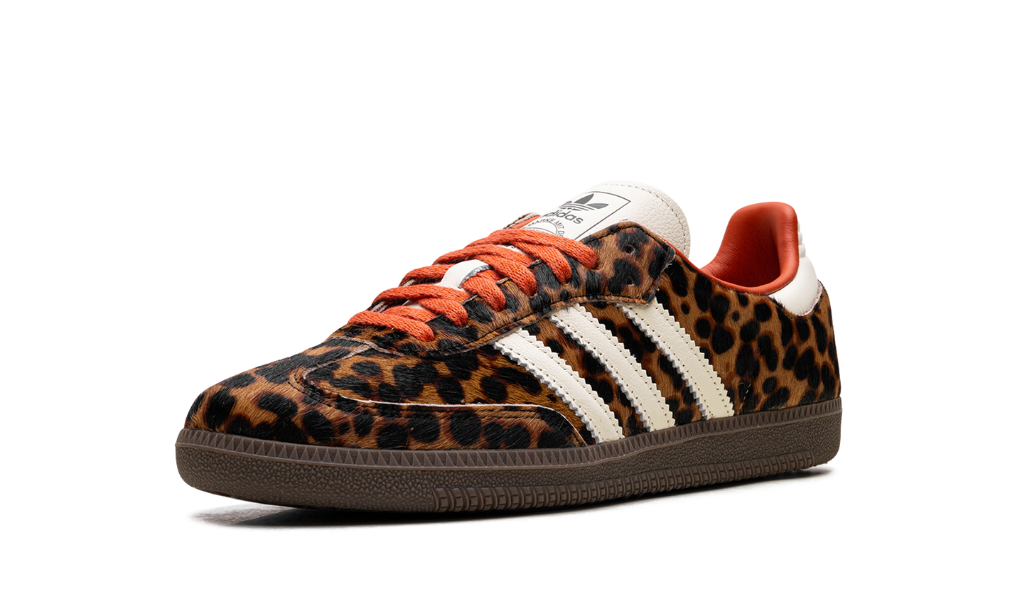 Adidas Samba OG WMNS "Leopard / Cream Orange" JI2734