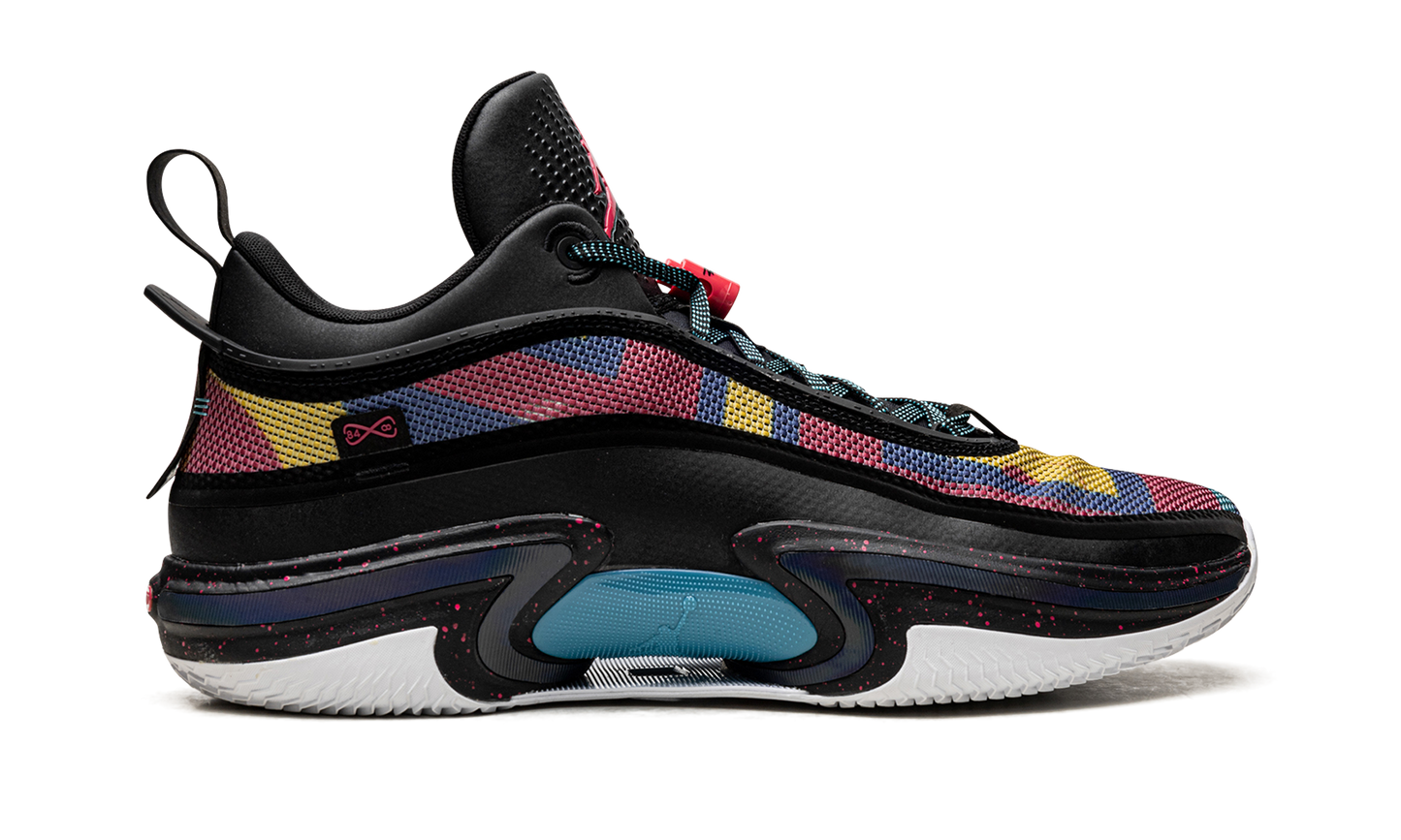 Jordan 36 Low Black Multi-Color DH0833 063