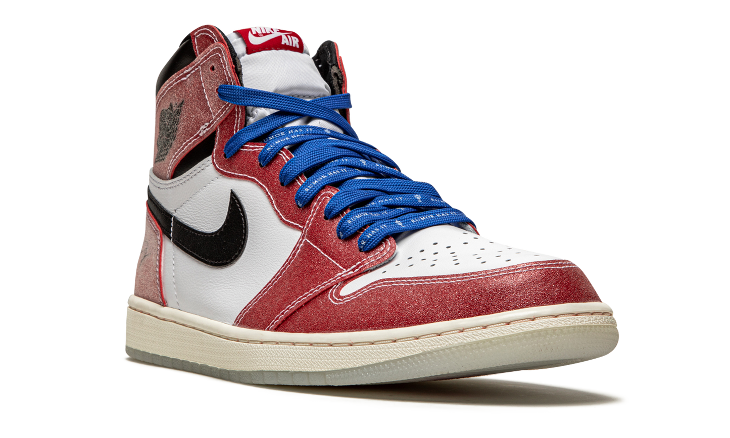 Air Jordan 1 Retro High OG Trophy Room - With Blue Laces DA2728 100B