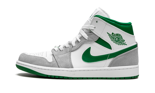 Air Jordan 1 Mid SE Grey / Pine Green / White DC7294 103