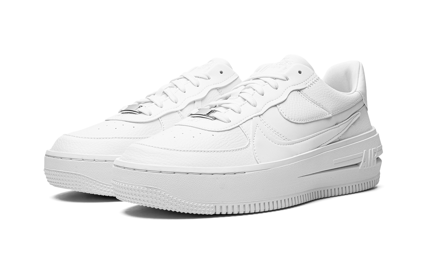 Nike AIR FORCE 1 PLT.AF.ORM MNS WMNS Triple-White DJ9946 100