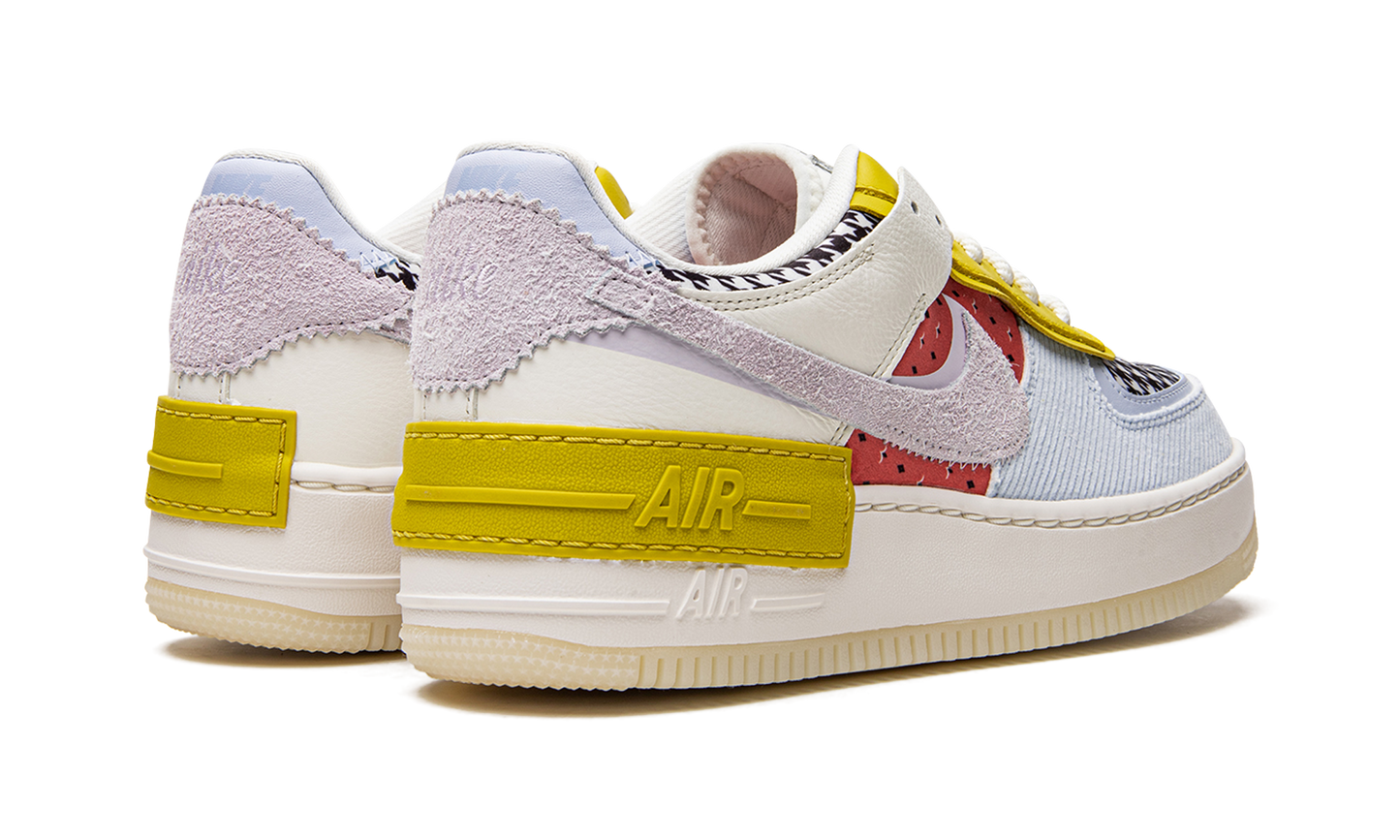 Nike AIR FORCE 1 SHADO MNS WMNS Multi-Print DM8076 100