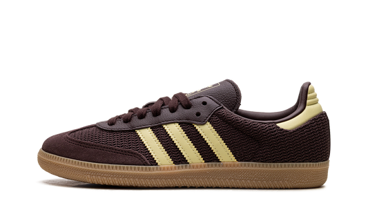 Adidas Samba OG WMNS "Shadow Brown Powder Yellow" JR8167