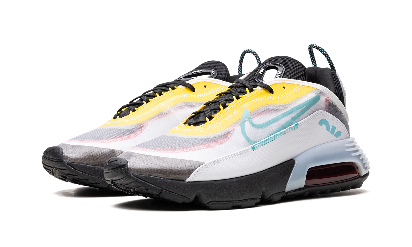 Nike Air Max 2090 "White Speed Yellow Bleached Aqua"