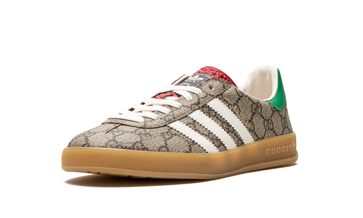 Adidas Gazelle "Gucci - GG Monogram - Beige" IE2262