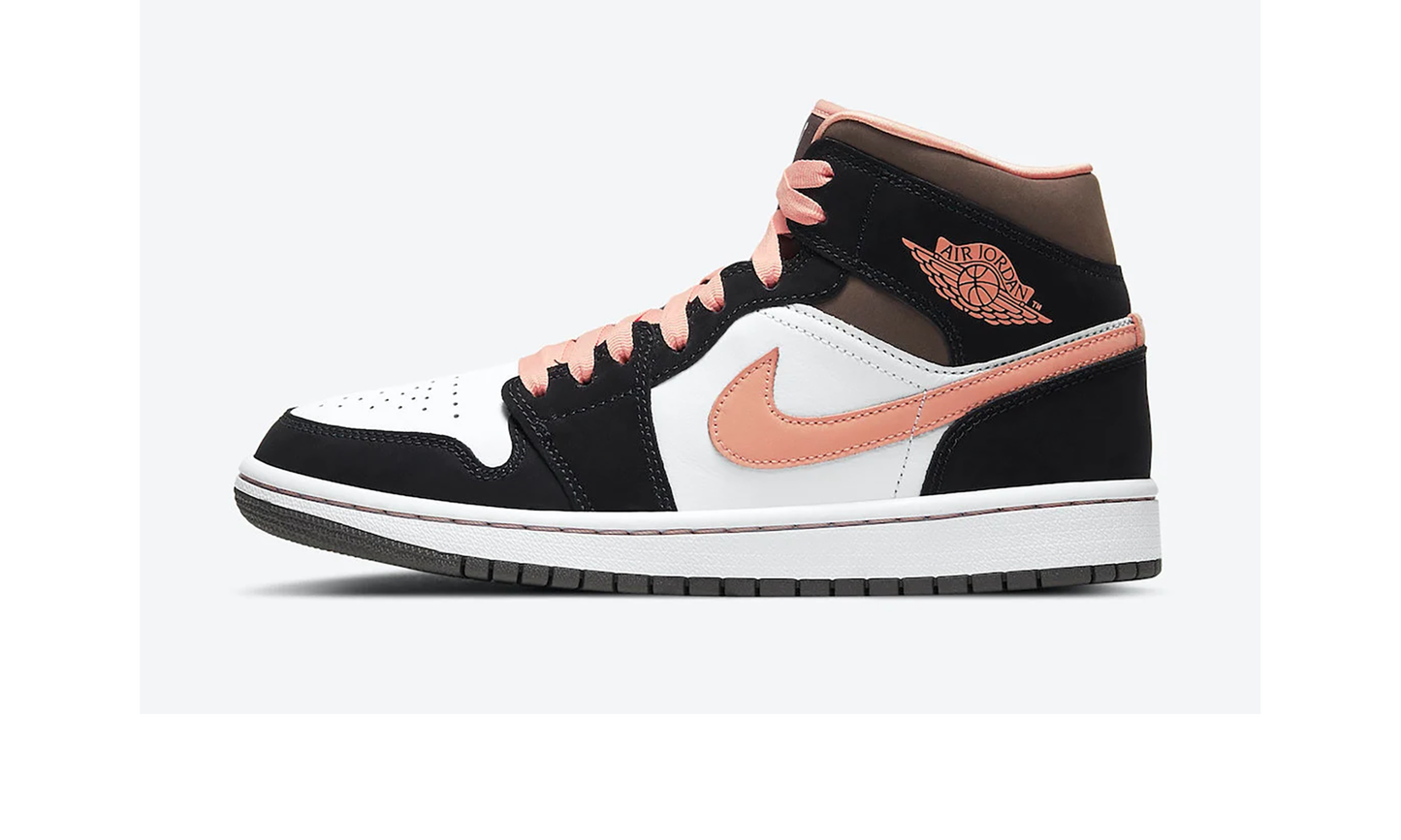 Air Jordan 1 WMNS Mid Peach Mocha DH0210 200