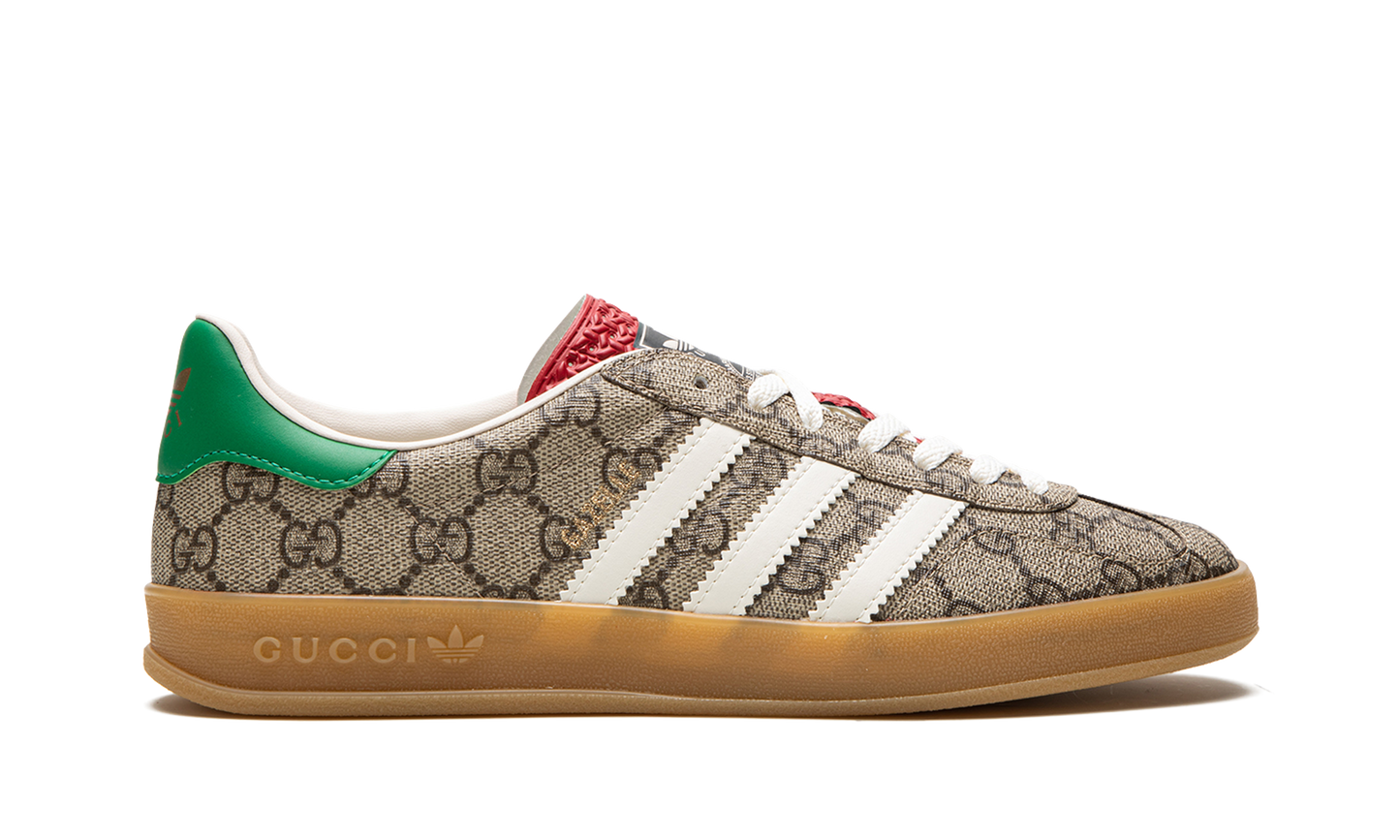 Adidas Gazelle "Gucci - GG Monogram - Beige" IE2262