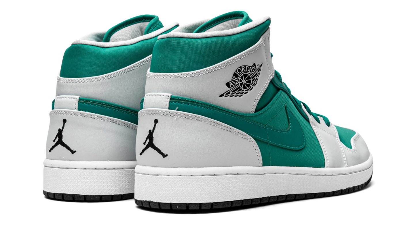 Air Jordan 1 Mid Lush Teal 554724 306