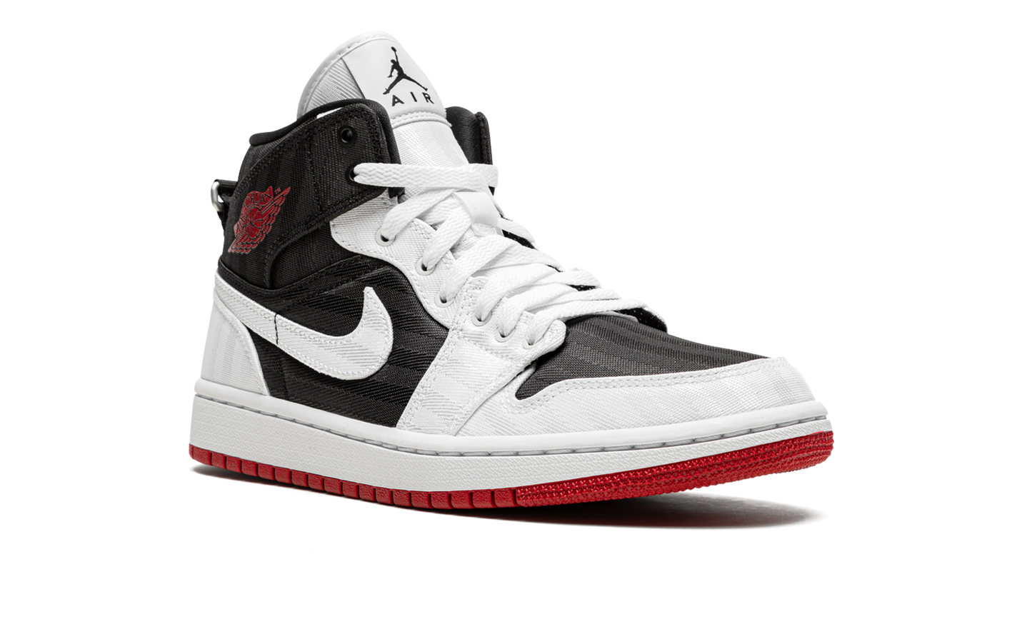 AIR JORDAN 1 MID SE UTL WMNS White / Black / Gym Red DD9338 016