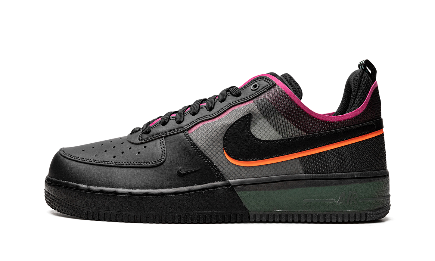 Nike Air Force 1 React "Black / Pink Prime" DH7615 001