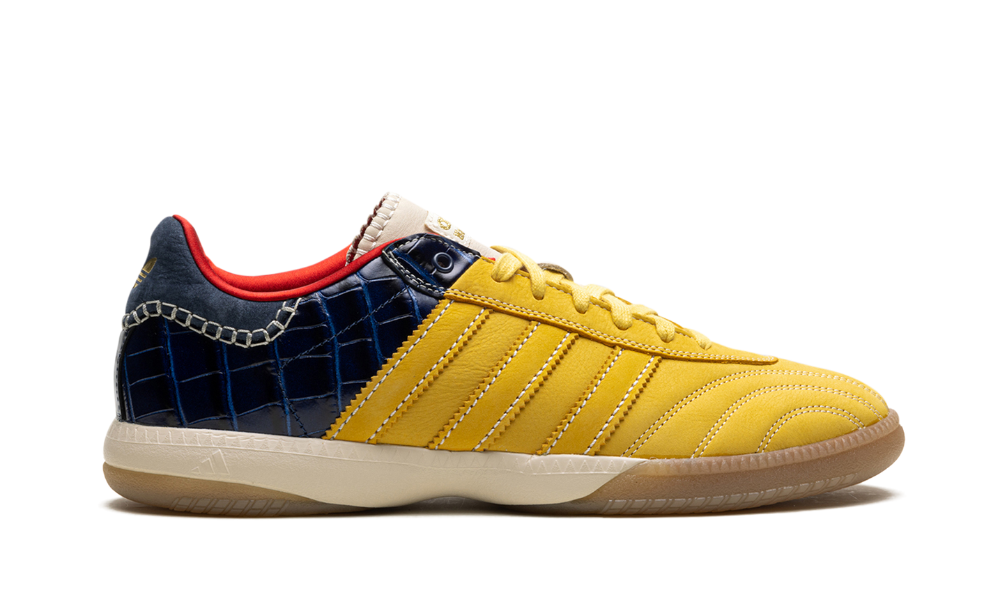 Adidas Samba Millenium "Wales Bonner - Fade Gold / Navy Croc" IH8407